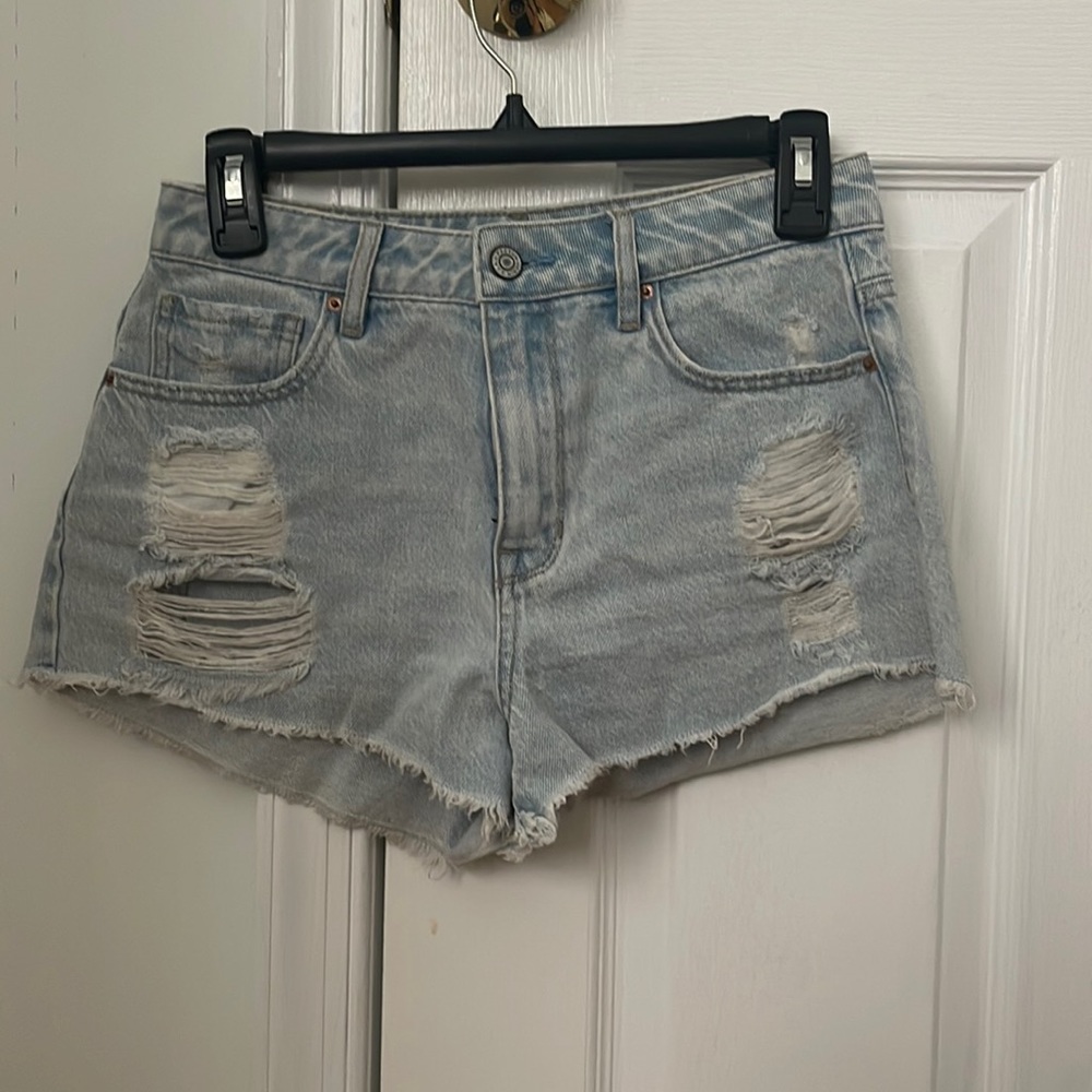 Pacsun distressed denim shorts